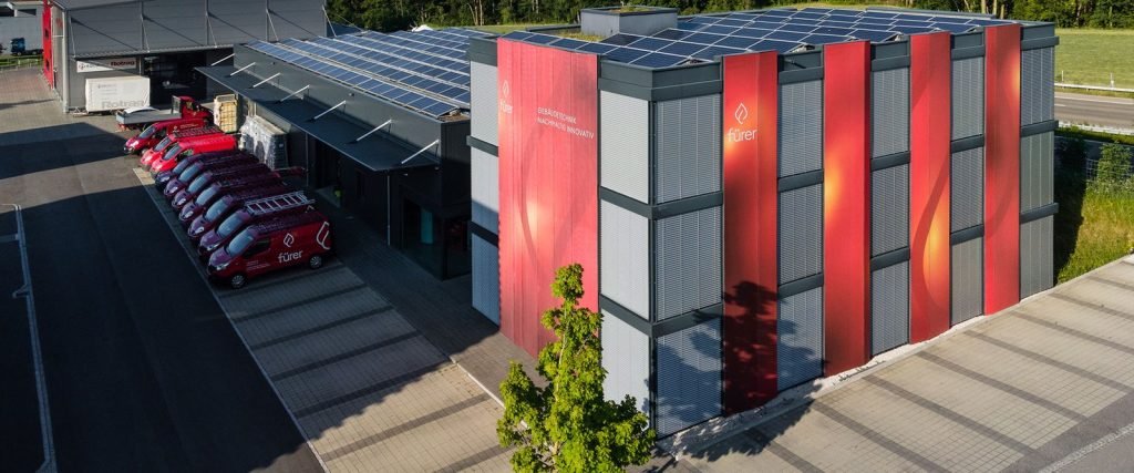 Minergie-zertifizierter Firmensitz der Fürer AG an der Haltelhusstrasse 3 in Mörschwil