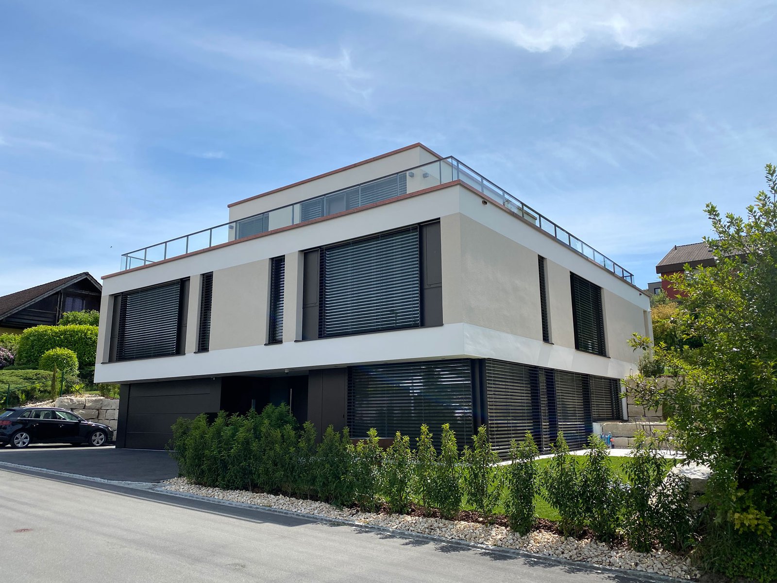 Einfamilienhaus mit Gebäudetechnik der Fürer AG